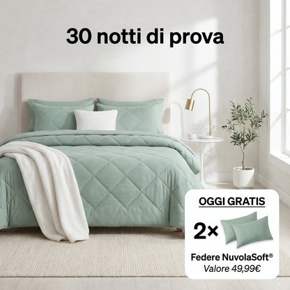 Reeest DormiPuro® — Il Piumone Che Lavi Come un Lenzuolo