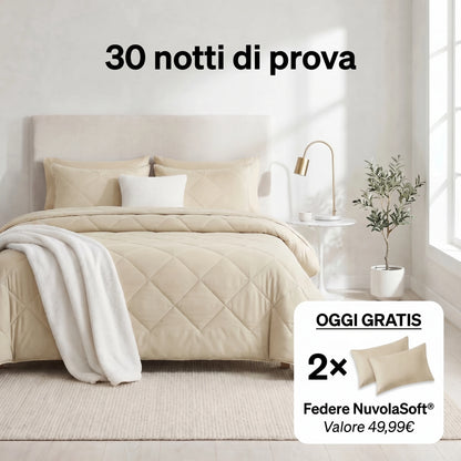 Reeest DormiPuro® — Il Piumone Che Lavi Come un Lenzuolo