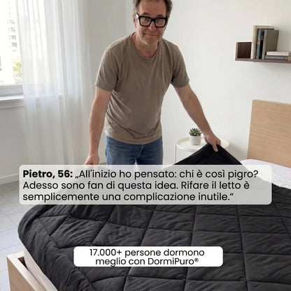 Reeest DormiPuro® — Il Piumone Che Lavi Come un Lenzuolo